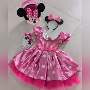 Pink Minnie mouse Halloween costume 2T